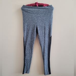 4/$15 SALE No Boundaries | Leggings Yoga Pants Running Gym Gray Black Mesh Med